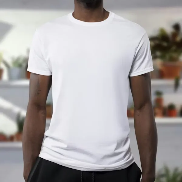 Klassisk Vit T-shirt